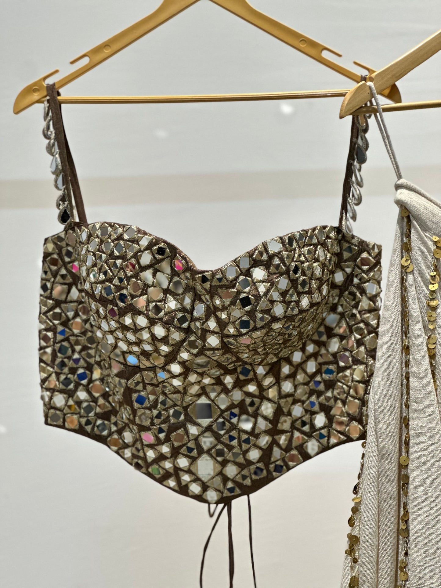 champagne mirror muse set