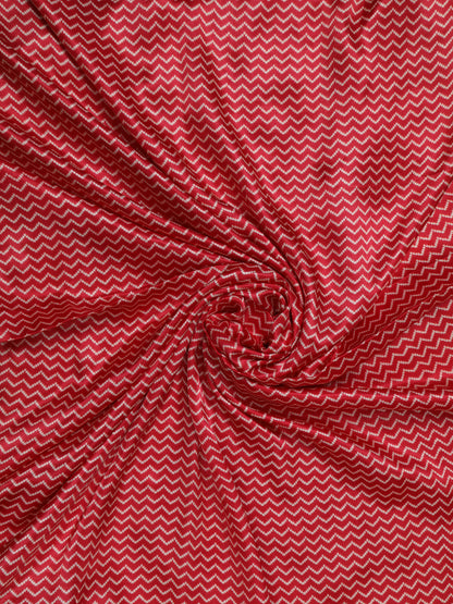 MAROON & RED IKKAT PATOLA PRINT DUPATTA