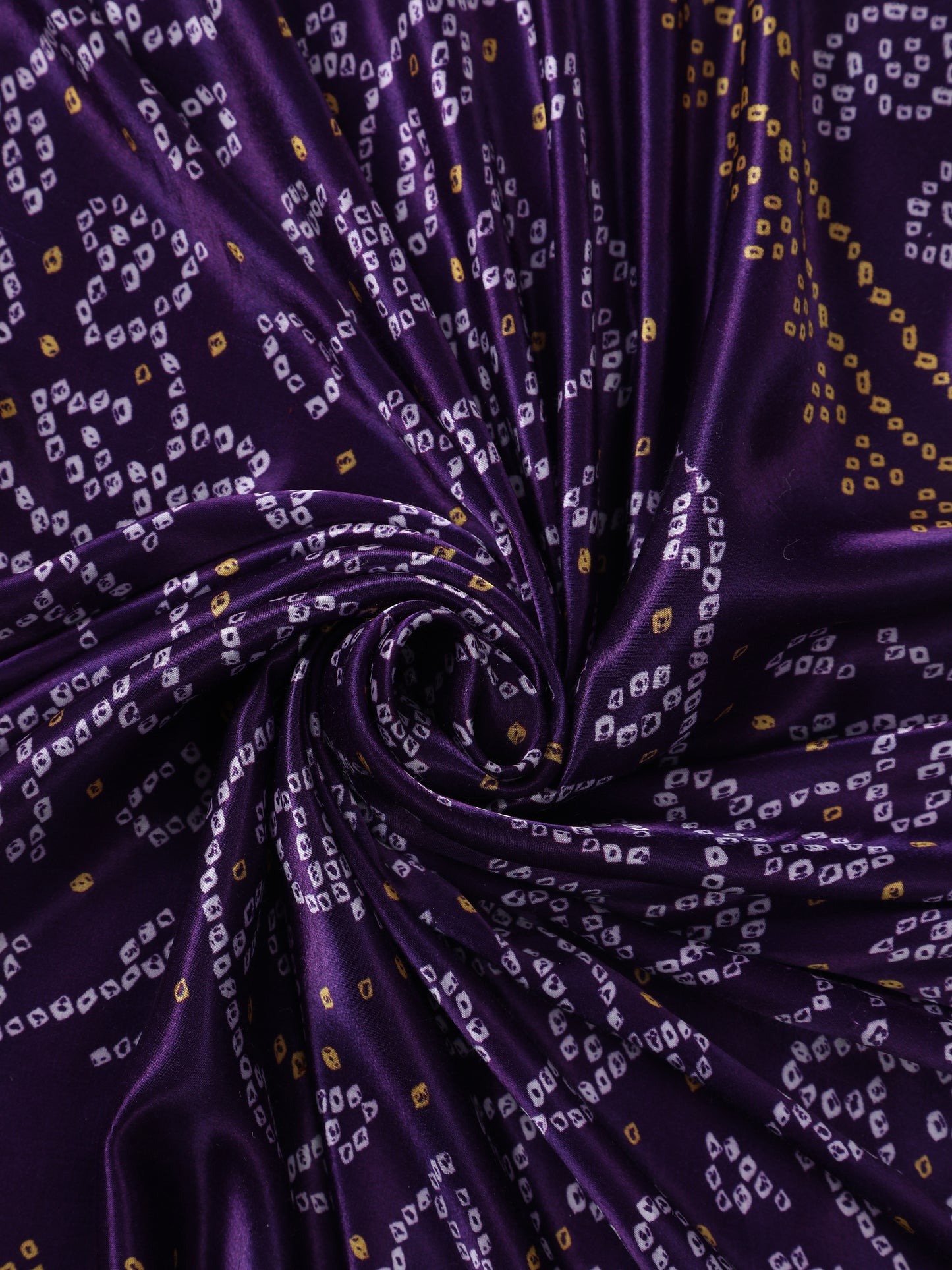 purple bandhani print dupatta
