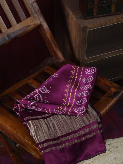 MAJANTA BANDHANI PRINT DUPATTA