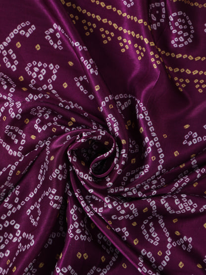 MAJANTA BANDHANI PRINT DUPATTA