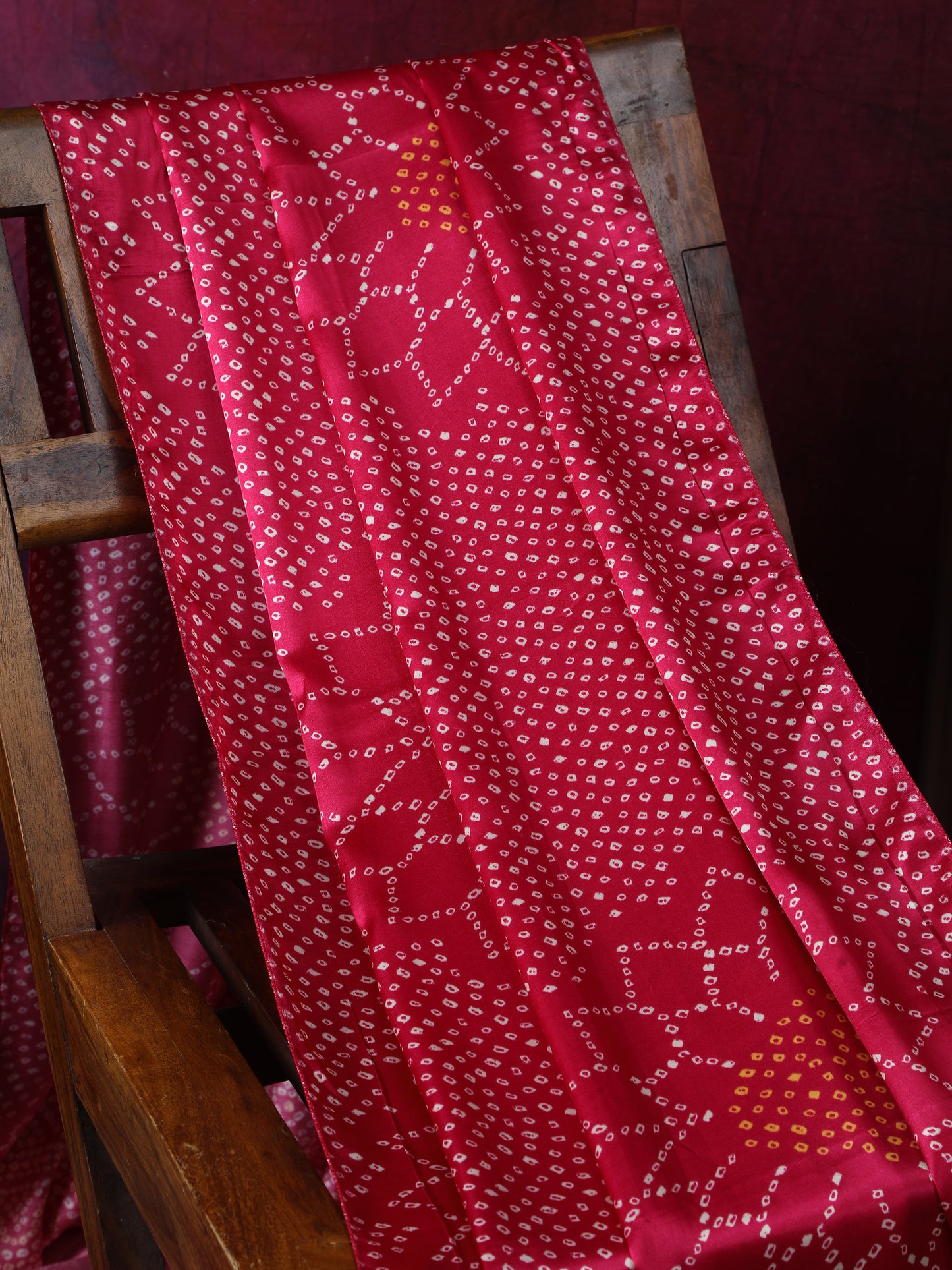 rani suryamukhi bandhani print dupatta