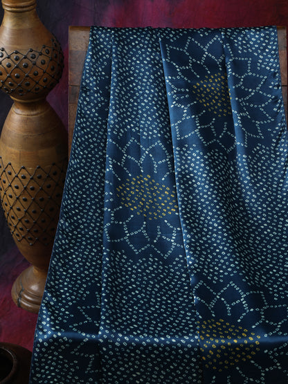 RAMA BLUE SURYAMUKHI BANDHANI PRINT DUPATTA