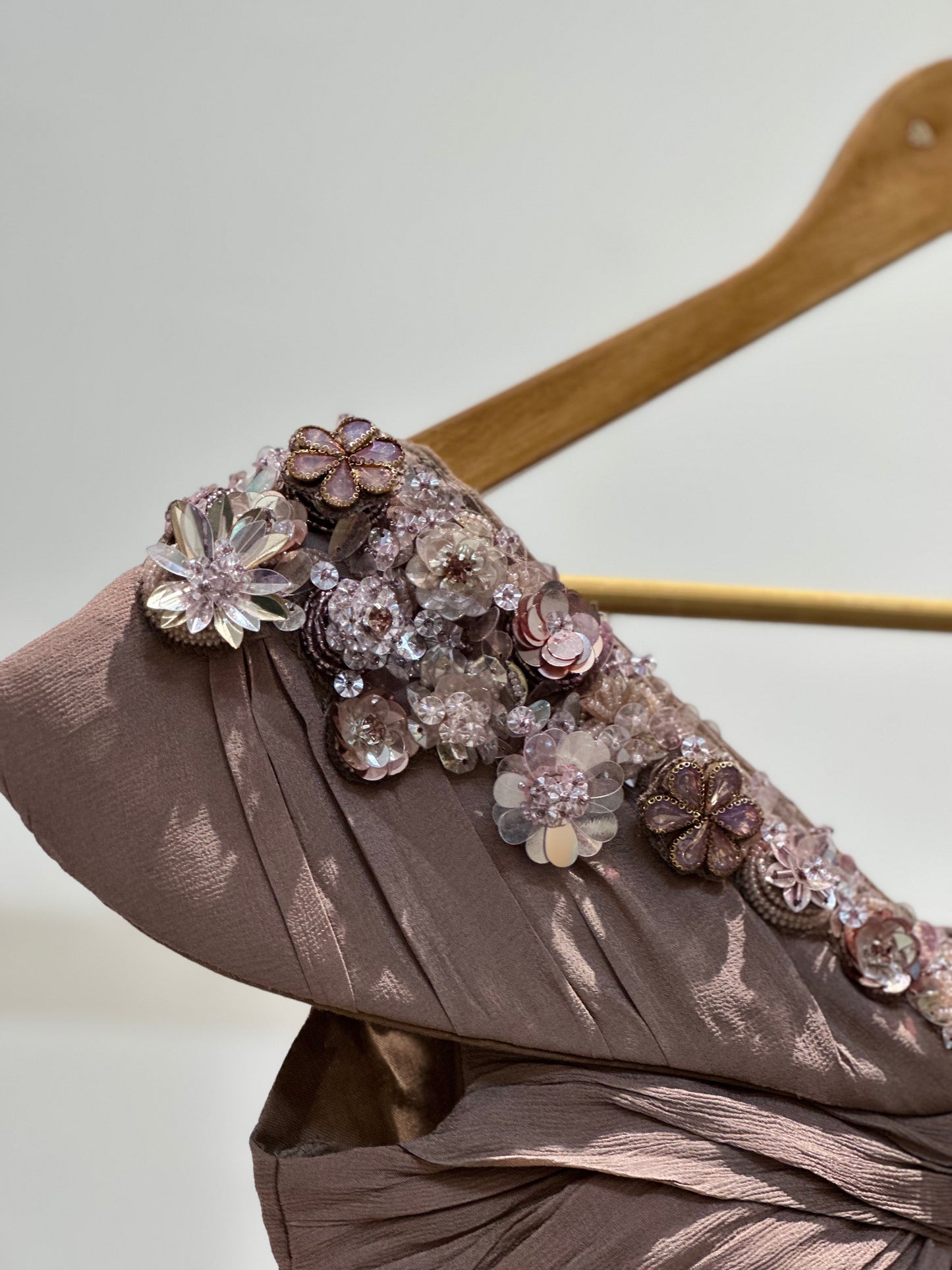 dulcé rose fish cut lehenga set