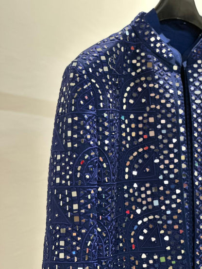 Indigo Mirror Maze Jacket