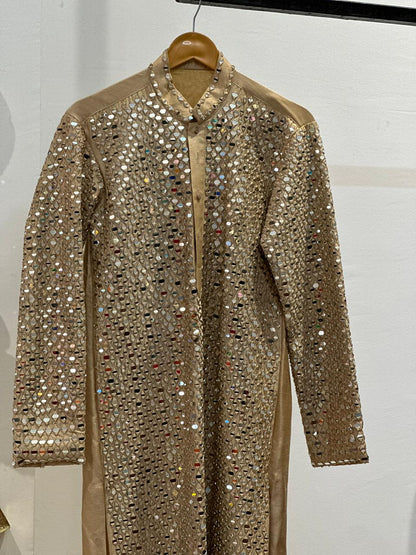 Luxurious Mirror Work Kurta