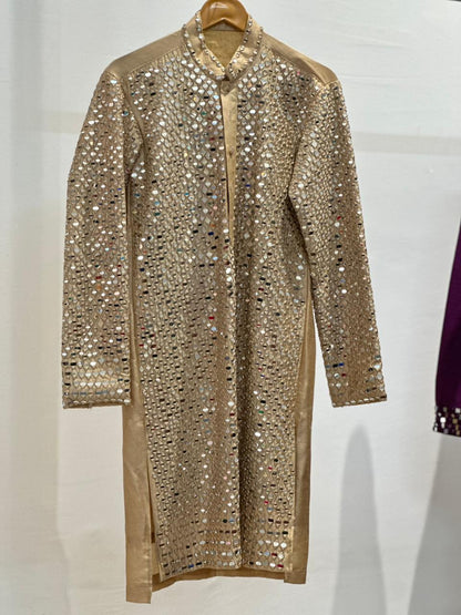 Luxurious Mirror Work Kurta